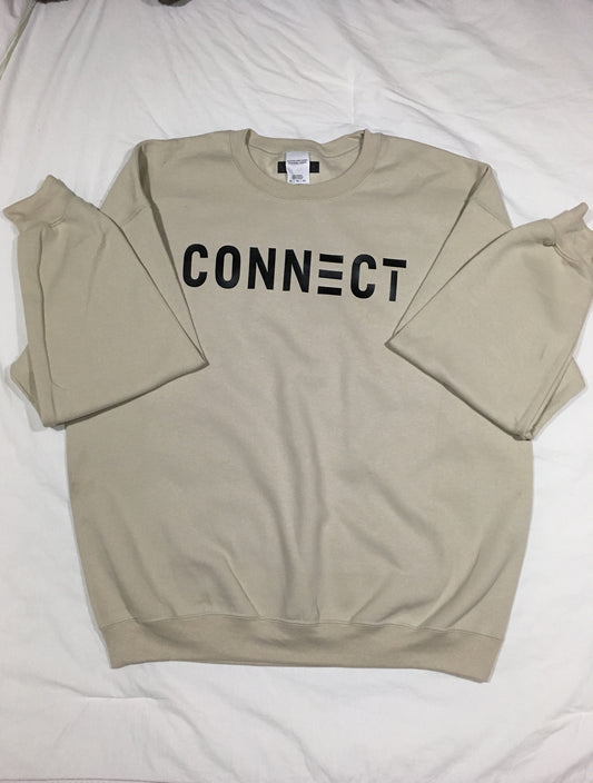 Connect Sweatshirt - Stone/Black